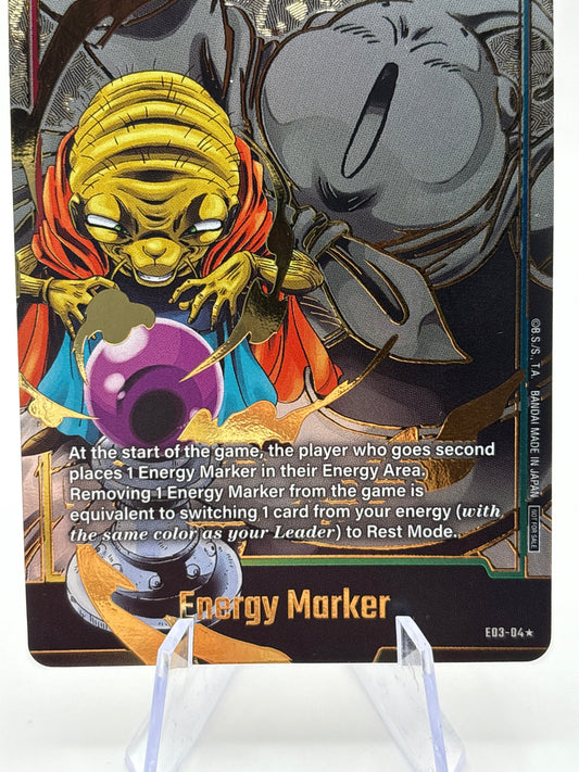 Dragon Ball Super Fusion World - Energy Marker Babidi / Majin Buu E03-04 Alt Art NM FRENLY BRICKS - Open 7 Days