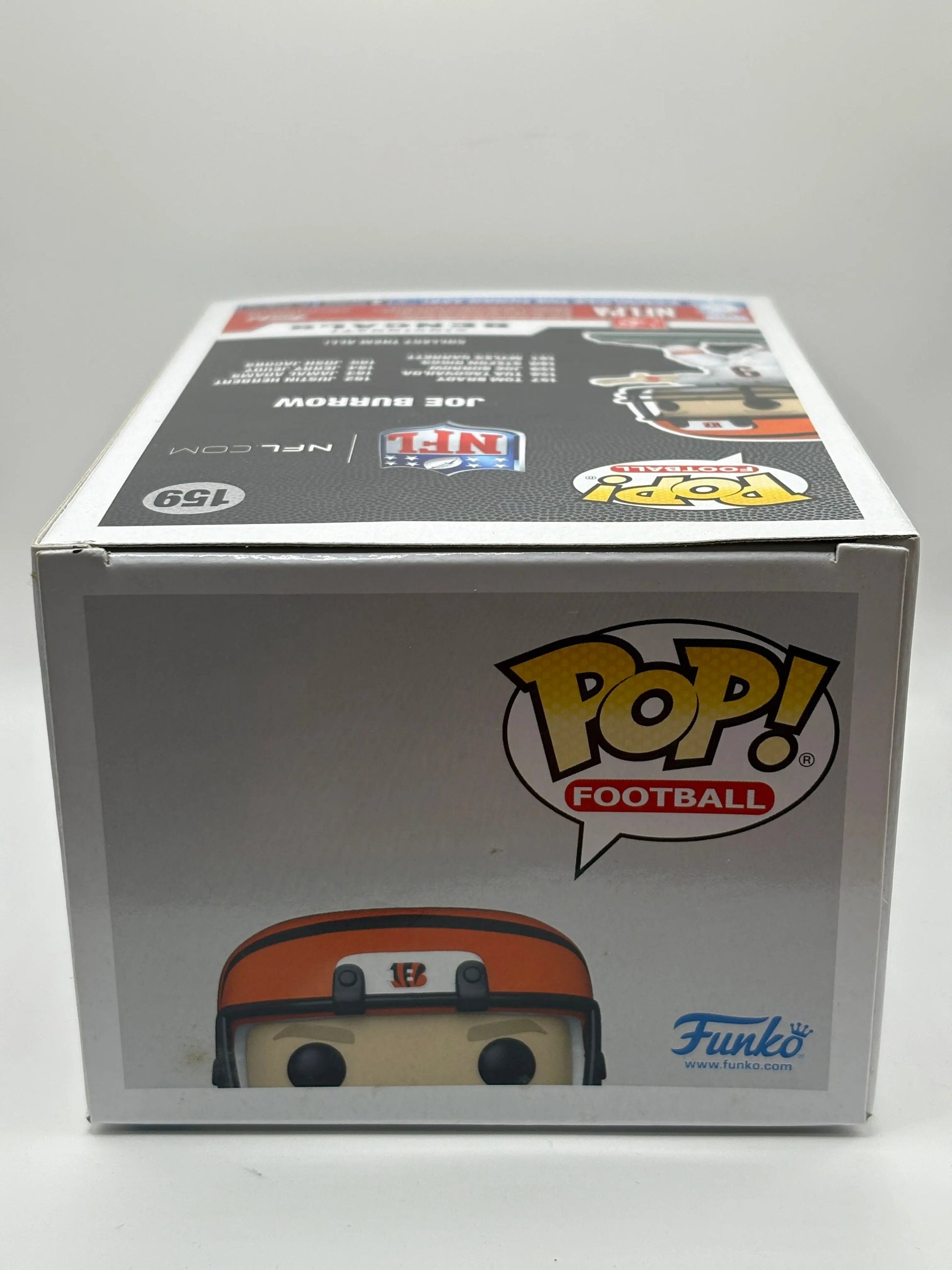 Funko POP! Football Cincinnati Bengals #159 Joe Burrow FRENLY BRICKS - Open 7 Days
