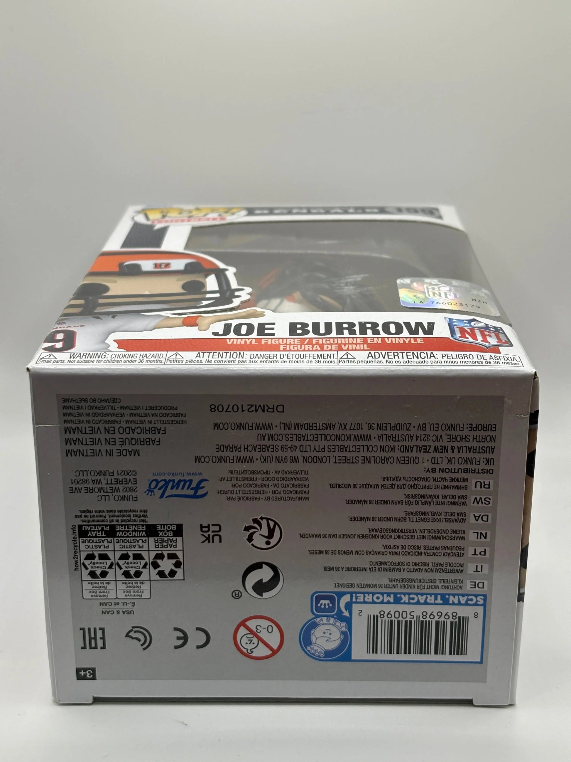 Funko POP! Football Cincinnati Bengals #159 Joe Burrow FRENLY BRICKS - Open 7 Days