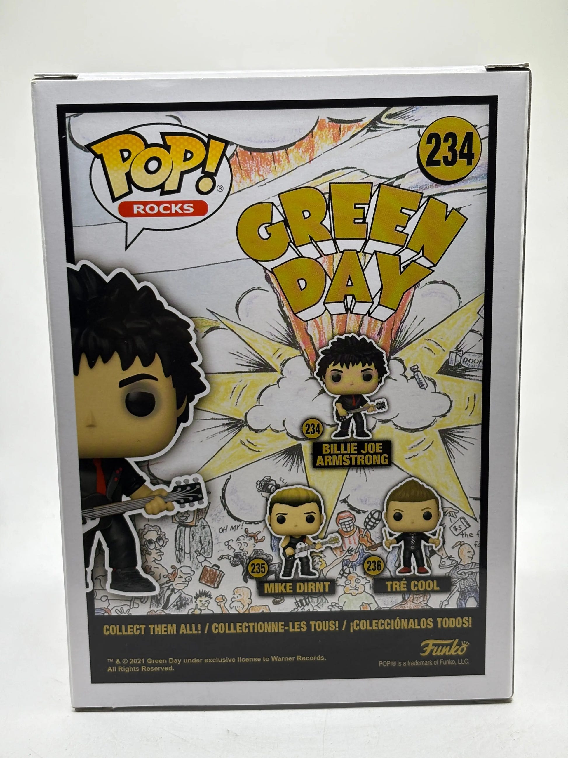 Funko POP! Rocks Green Day #234 Billie Joe Armstrong FRENLY BRICKS - Open 7 Days image 3