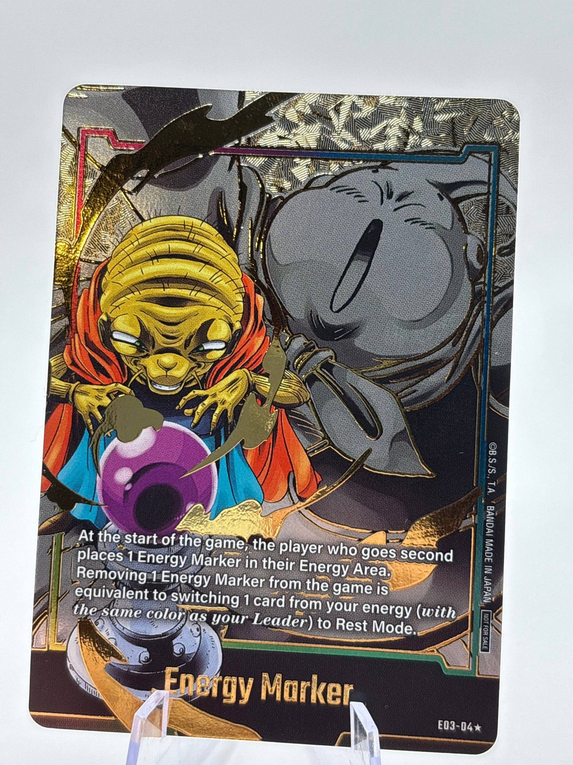 Dragon Ball Super Fusion World - Energy Marker Babidi / Majin Buu E03-04 Alt Art NM FRENLY BRICKS - Open 7 Days