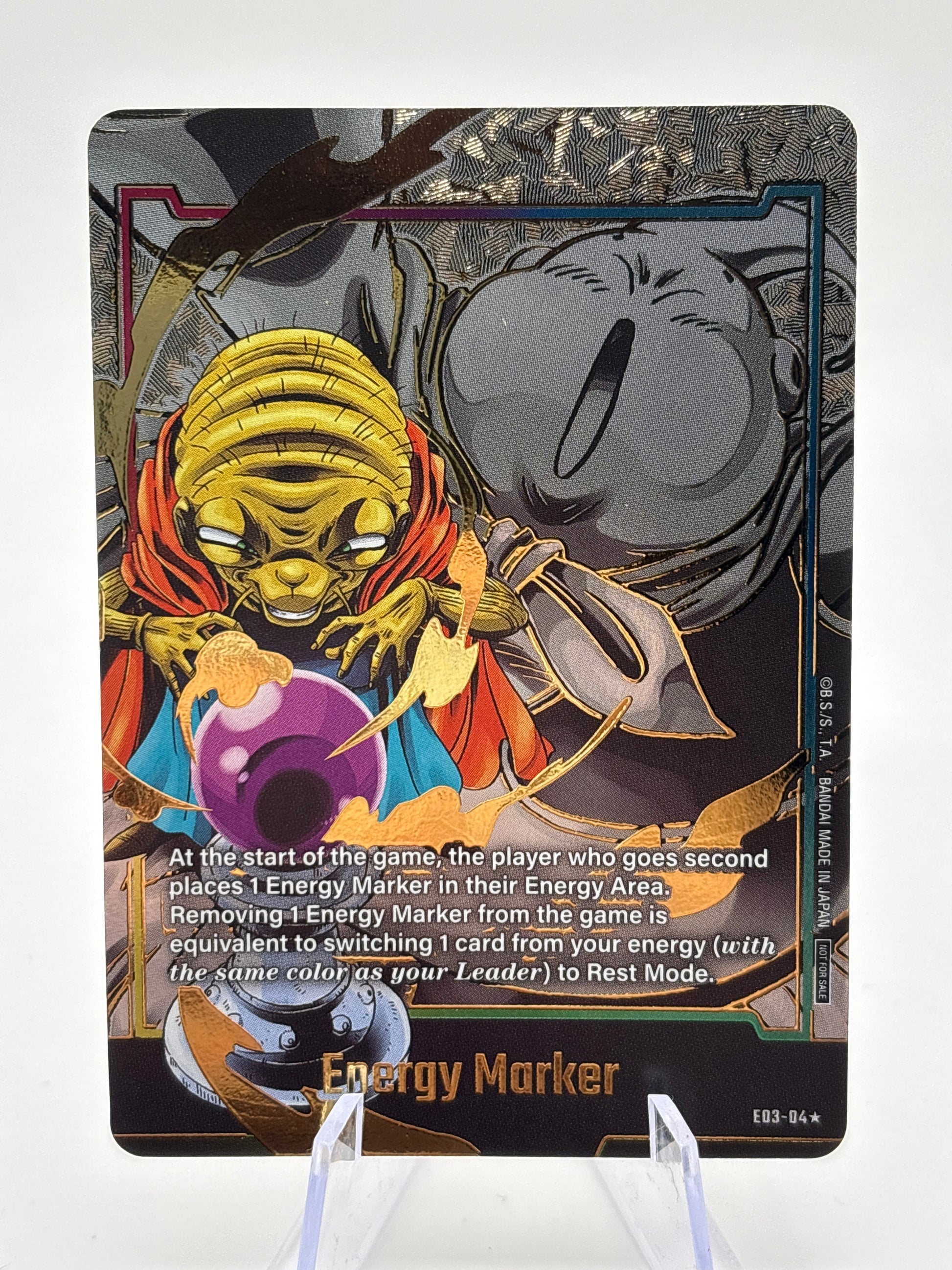 Dragon Ball Super Fusion World - Energy Marker Babidi / Majin Buu E03-04 Alt Art NM (1) FRENLY BRICKS - Open 7 Days