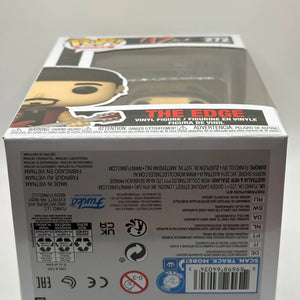 Funko POP! Rocks U2 #272 The Edge FRENLY BRICKS - Open 7 Days