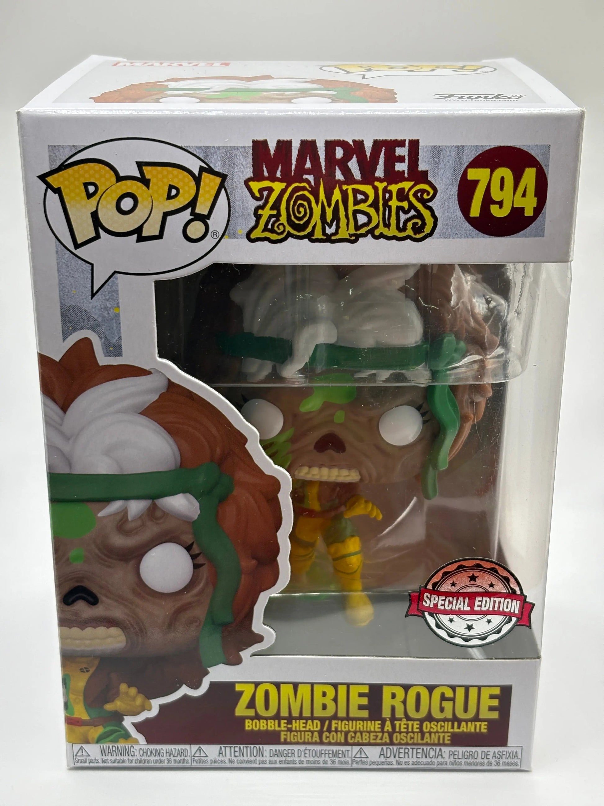 Funko POP! Marvel Zombies #794 Zombie Rogue Special Edition FRENLY BRICKS - Open 7 Days