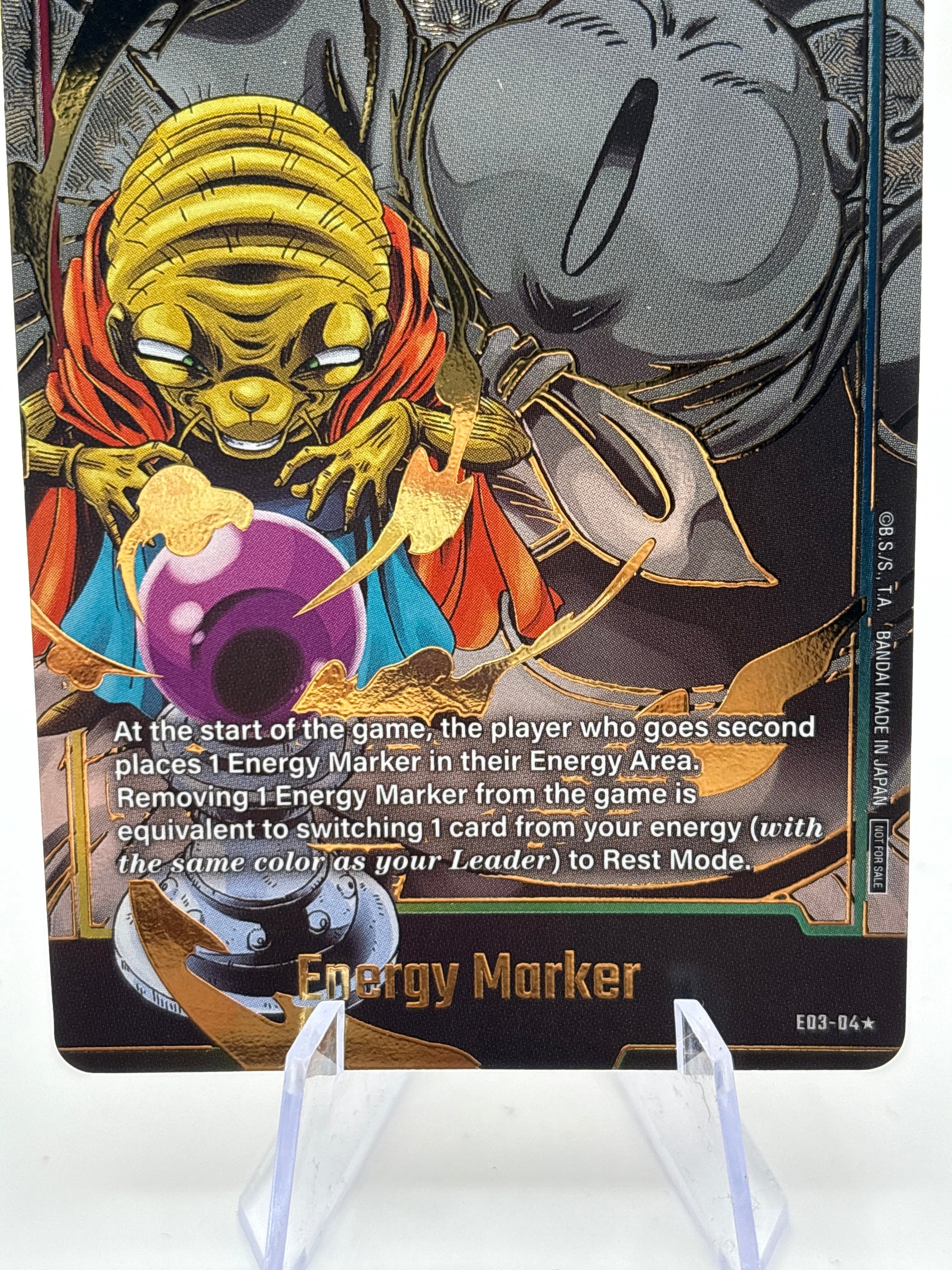 Dragon Ball Super Fusion World - Energy Marker Babidi / Majin Buu E03-04 Alt Art NM (1) FRENLY BRICKS - Open 7 Days