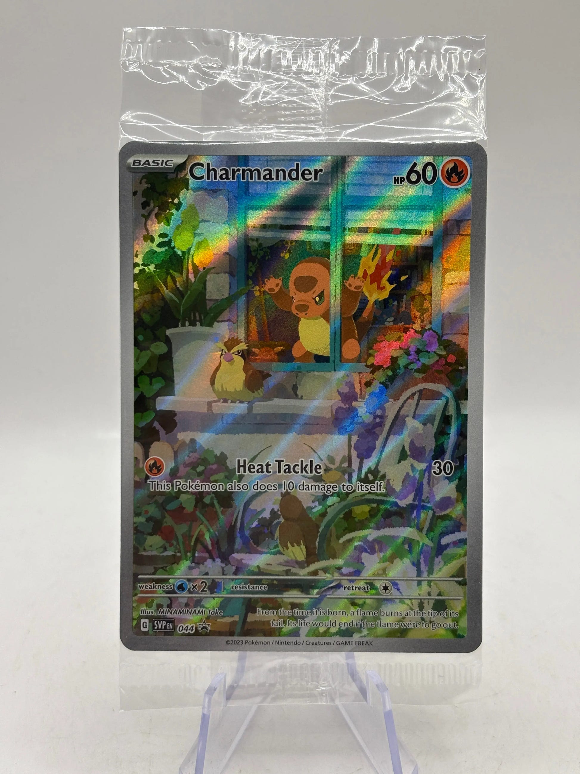 Pokemon TCG SVP Promos - Charmander SVP044 Black Star Promo Sealed FRENLY BRICKS - Open 7 Days image 1