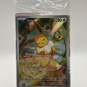 Pokemon TCG SVP Promos - Eevee SVP173 Black Star Illustration Rare Sealed FRENLY BRICKS - Open 7 Days