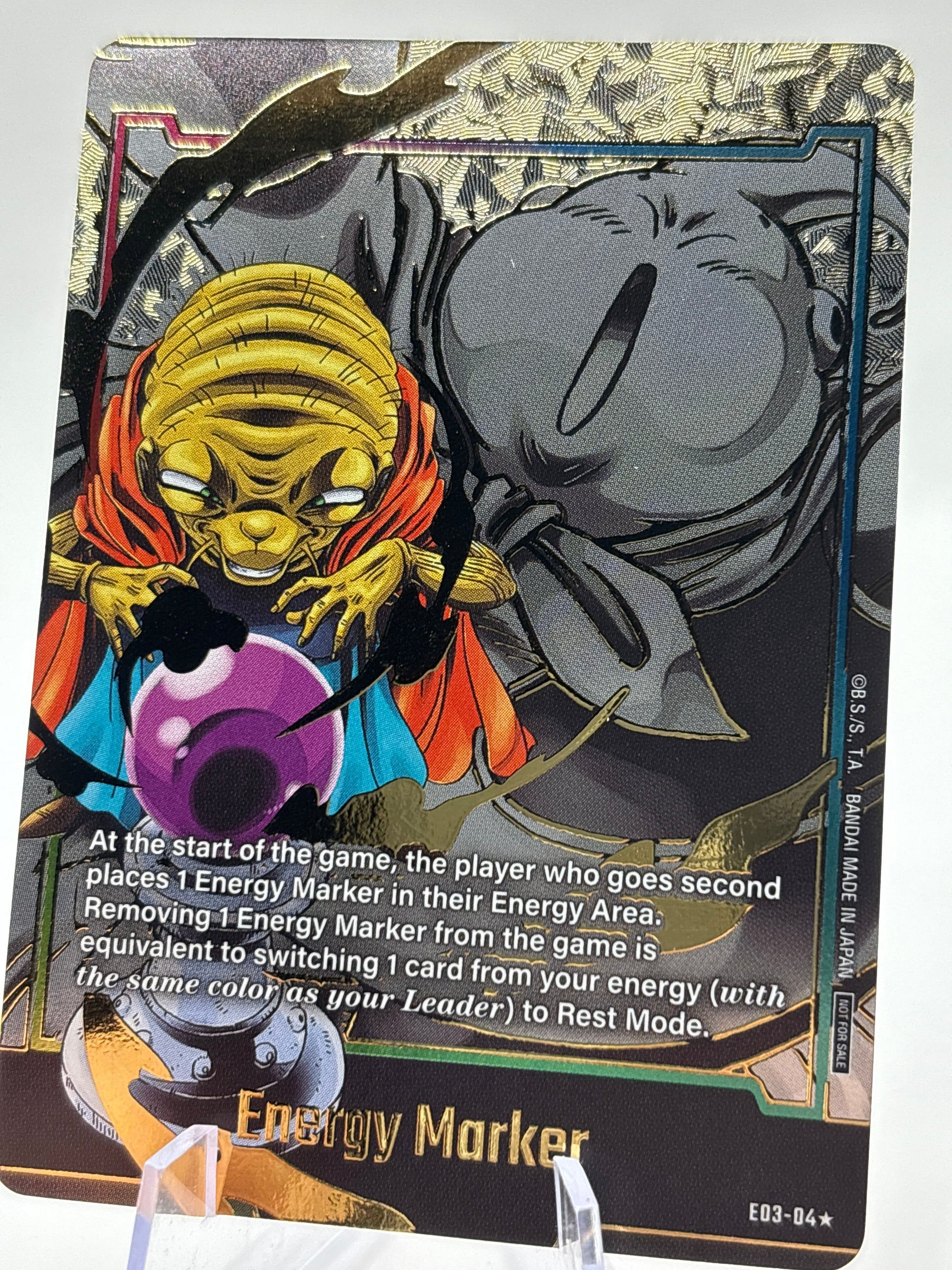 Dragon Ball Super Fusion World - Energy Marker Babidi / Majin Buu E03-04 Alt Art NM (1) FRENLY BRICKS - Open 7 Days