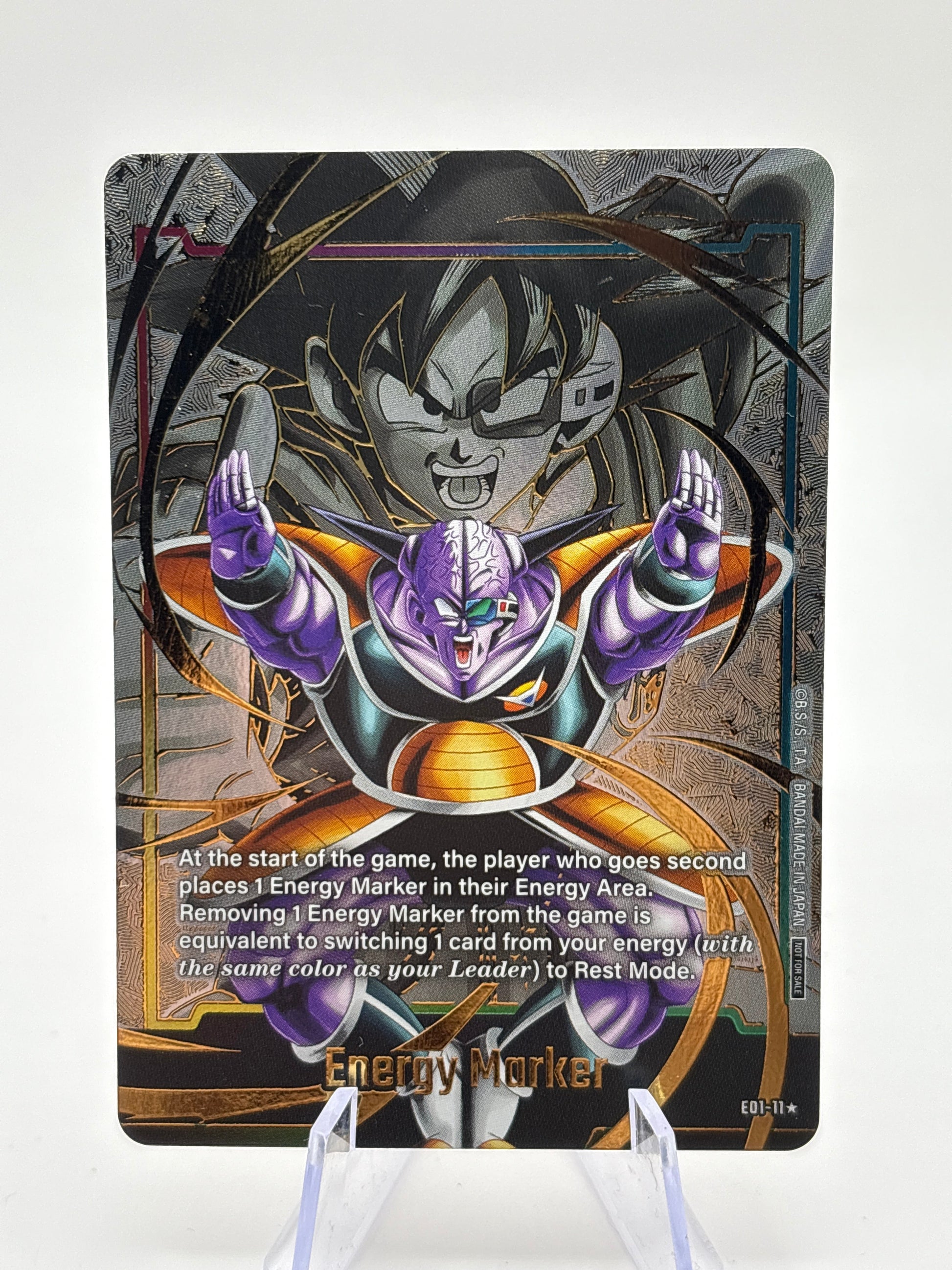 Dragon Ball Super Fusion World TCG - Energy Marker E01-11 Captain Ginyu LP FRENLY BRICKS - Open 7 Days