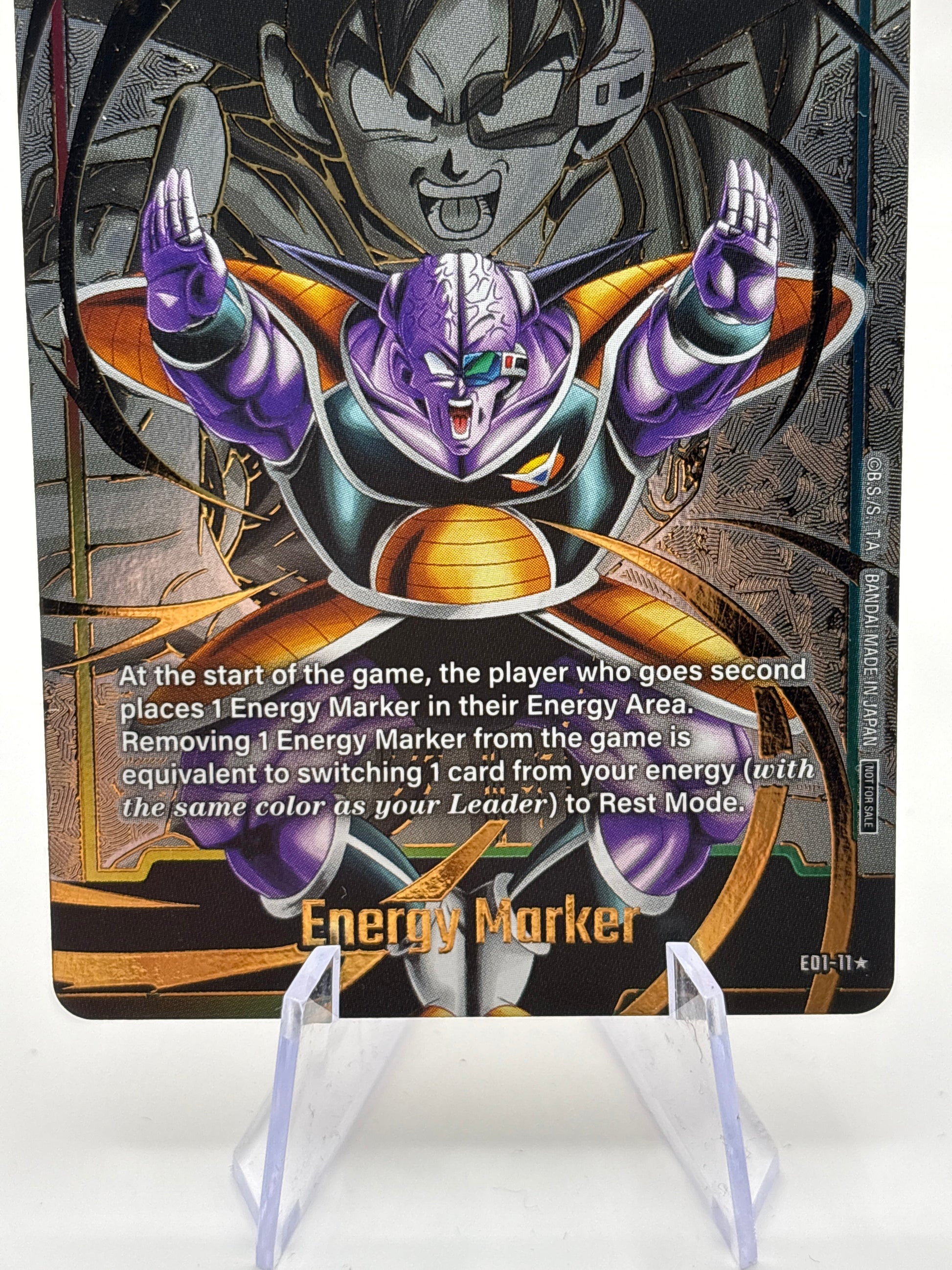 Dragon Ball Super Fusion World TCG - Energy Marker E01-11 Captain Ginyu LP FRENLY BRICKS - Open 7 Days