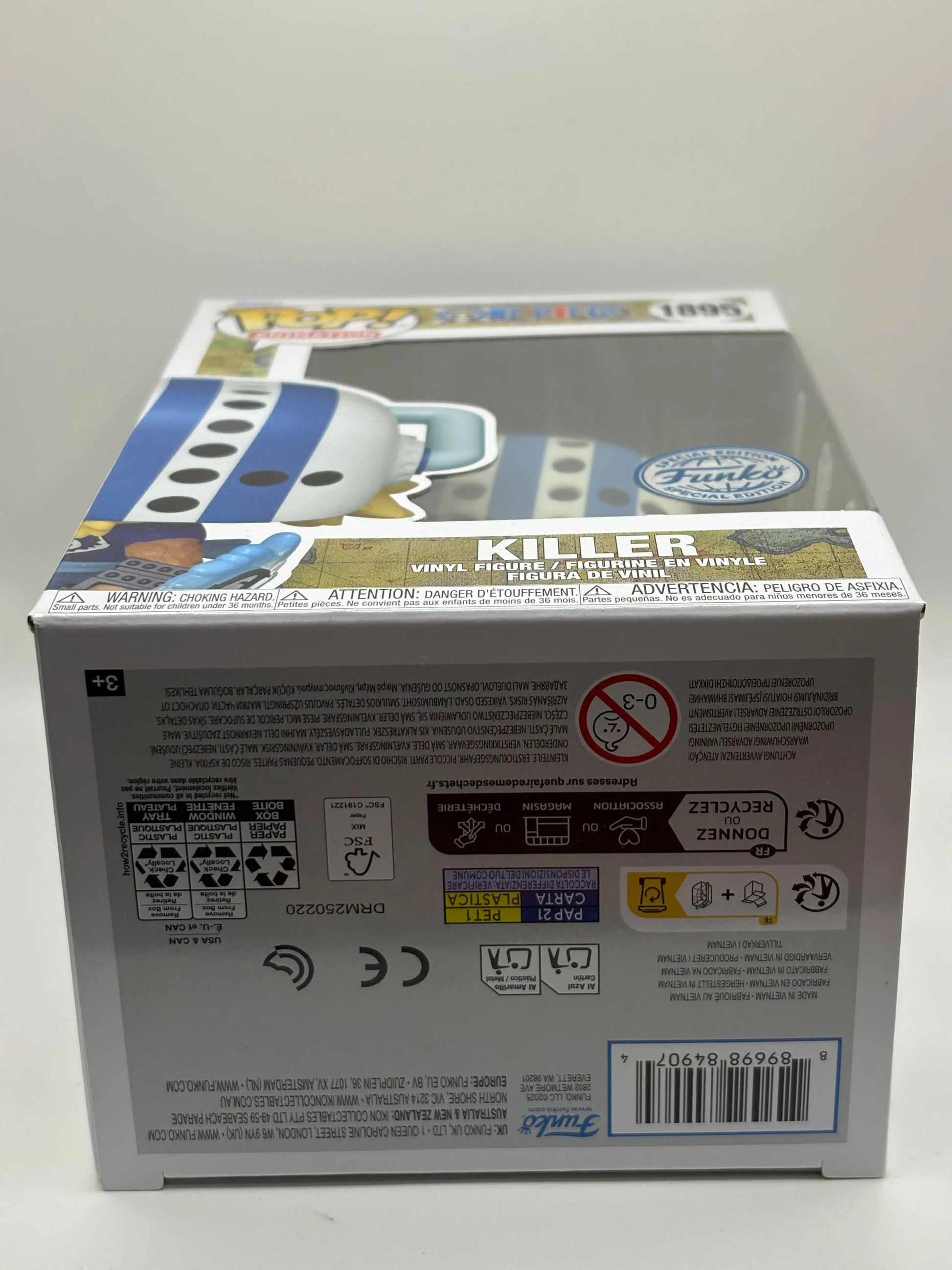 Funko POP! Animation One Piece #1895 Killer Special Edition FRENLY BRICKS - Open 7 Days