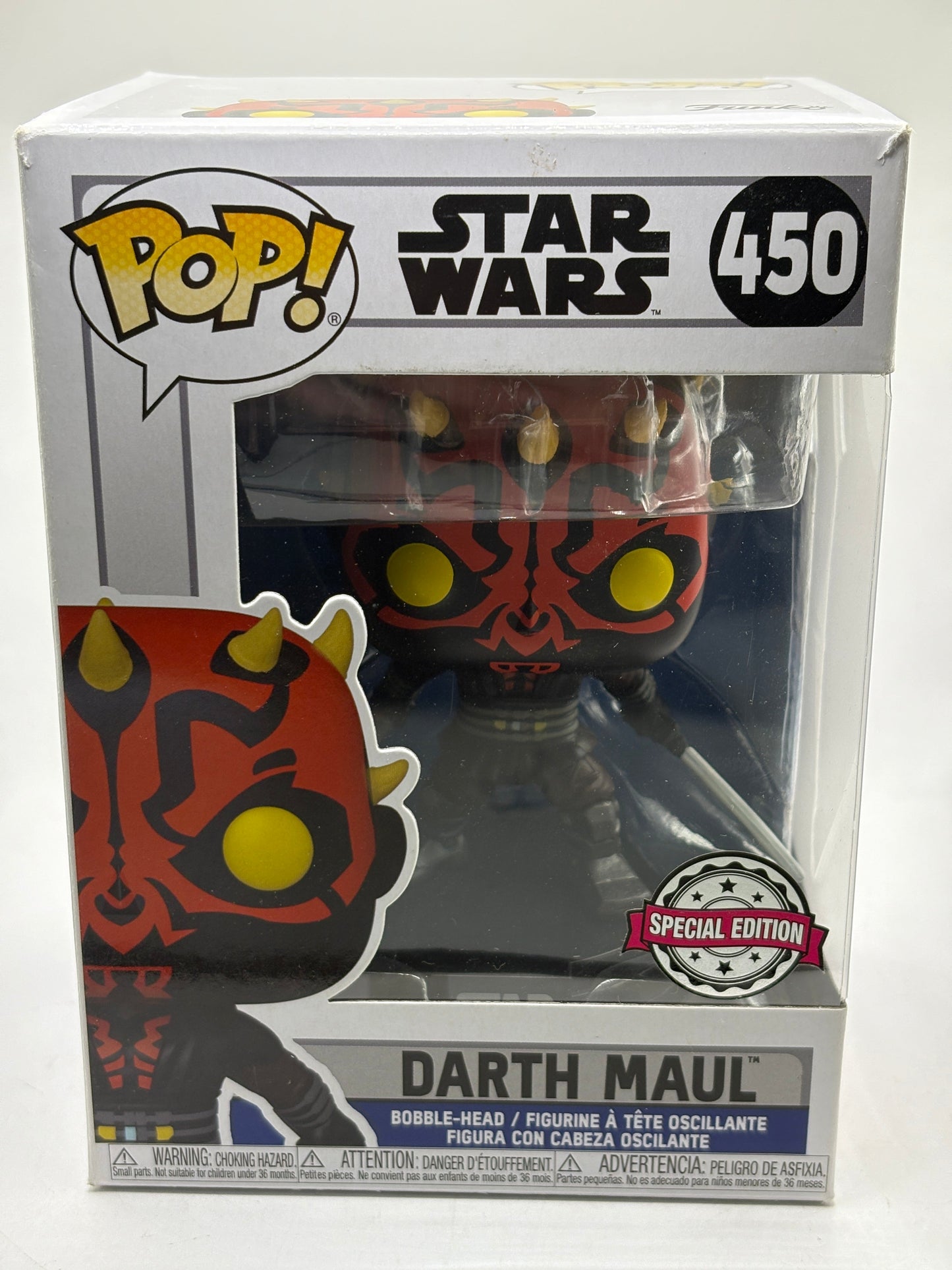 Funko POP! Star Wars #450 Darth Maul Special Edition Bobble Head FRENLY BRICKS - Open 7 Days