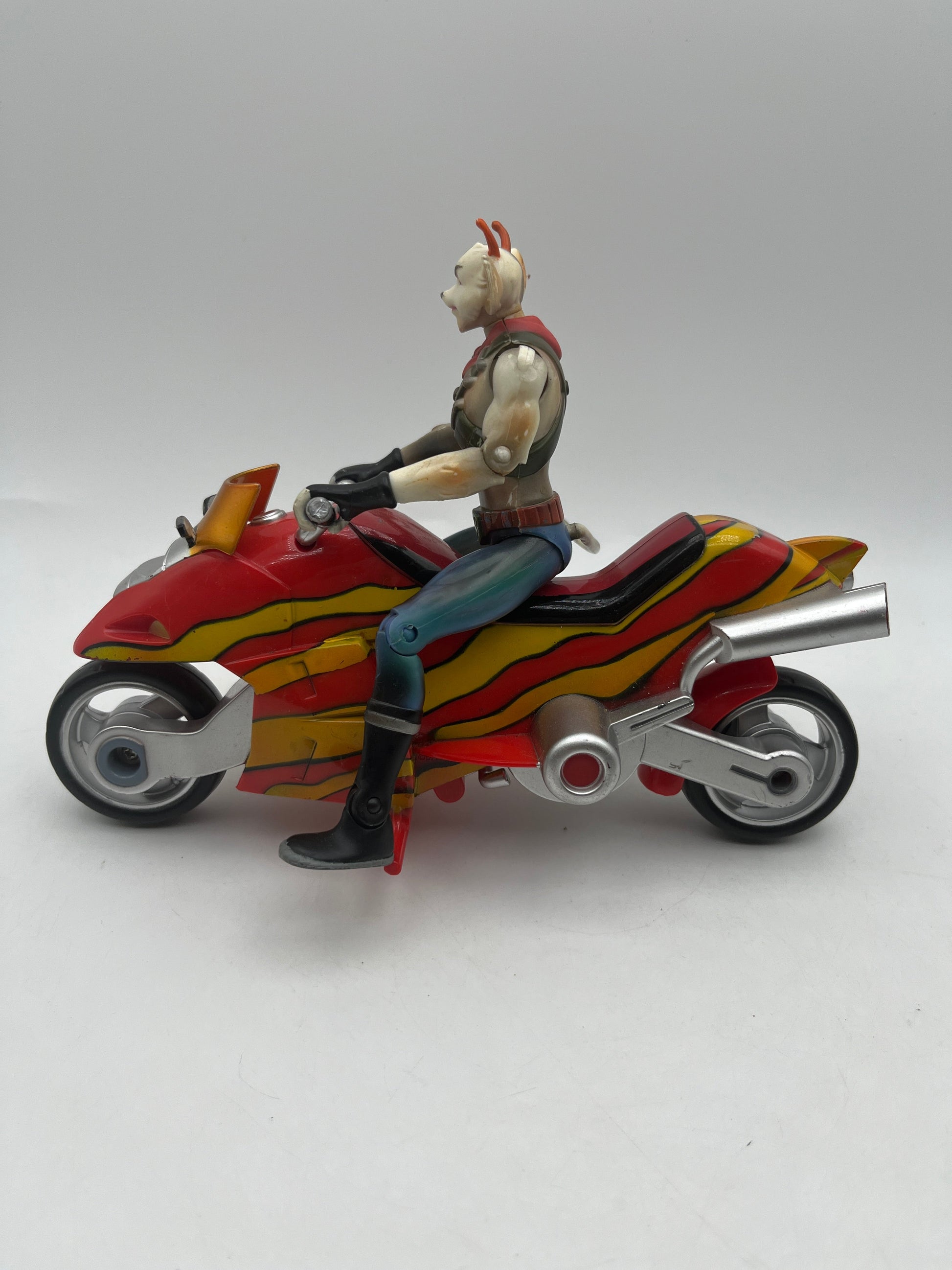 Biker Mice From Mars Vinnie Brown Bandolier 6" Action Figure 2006 Galoob & Bike FRENLY BRICKS - Open 7 Days