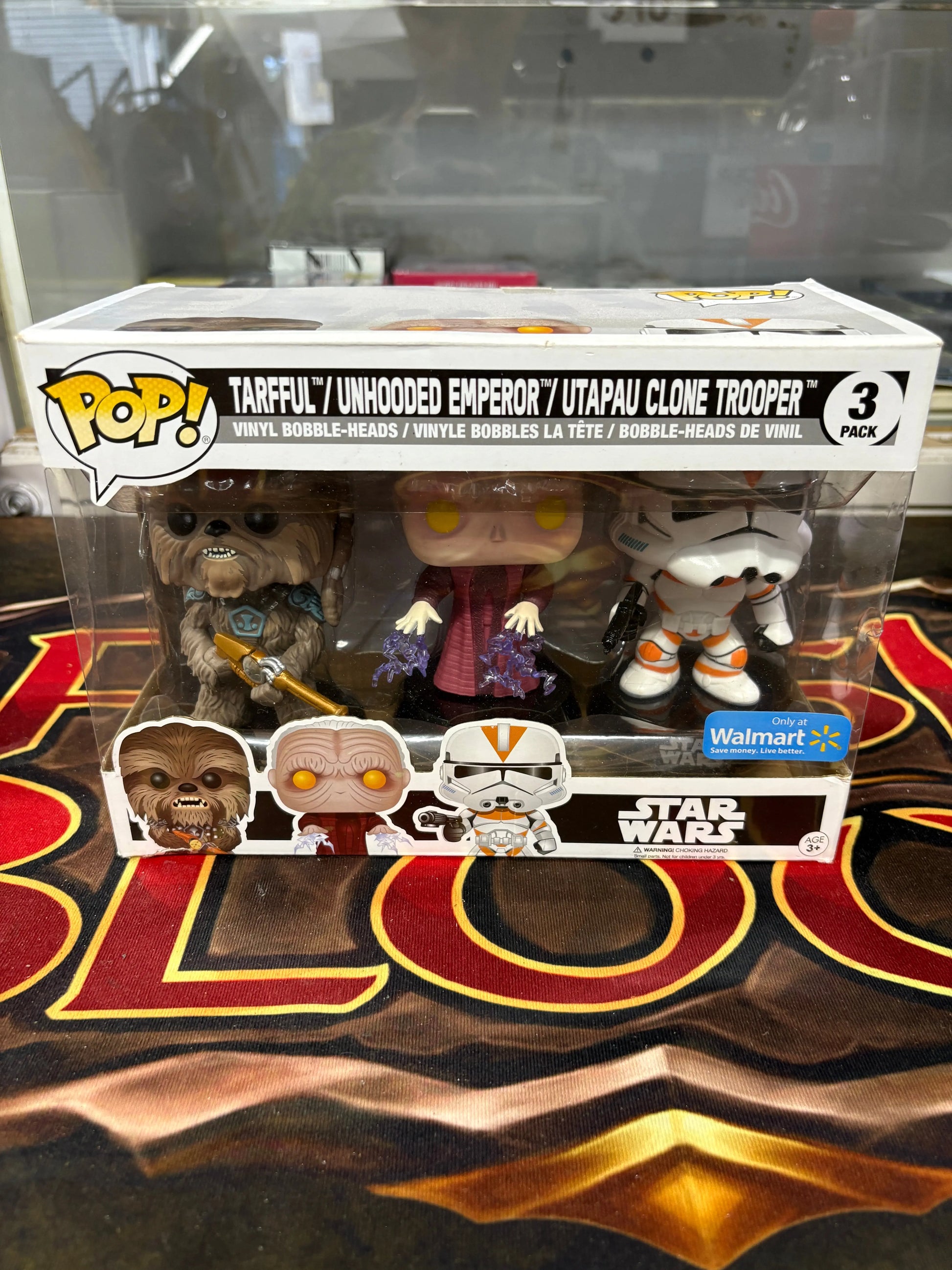Funko POP! Star Wars Tarfful Unhooded Emperor Utapau Clone Trooper 3-Pack Figure FRENLY BRICKS - Open 7 Days