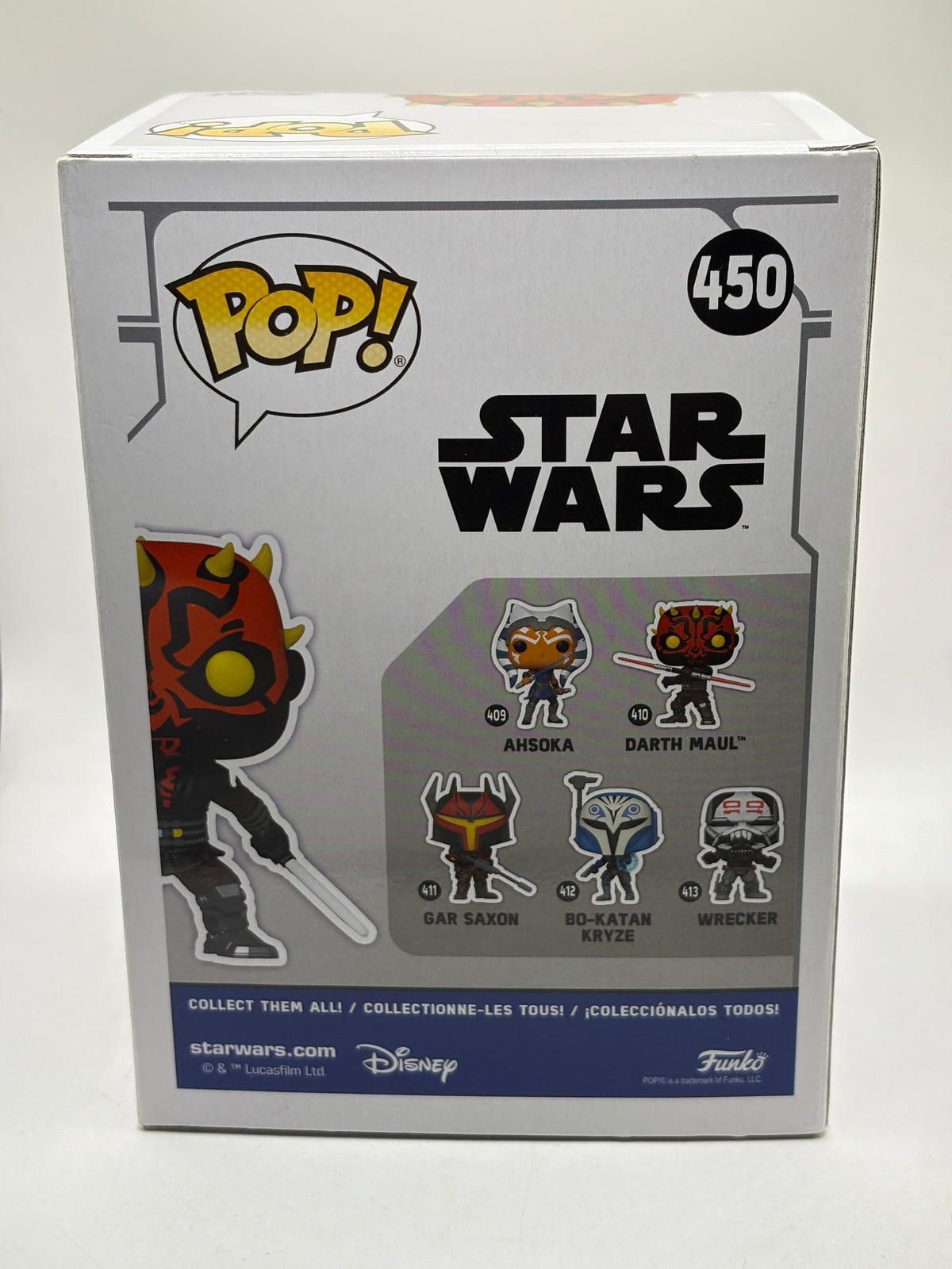 Funko POP! Star Wars #450 Darth Maul Special Edition Bobble Head, photo 3 image 3
