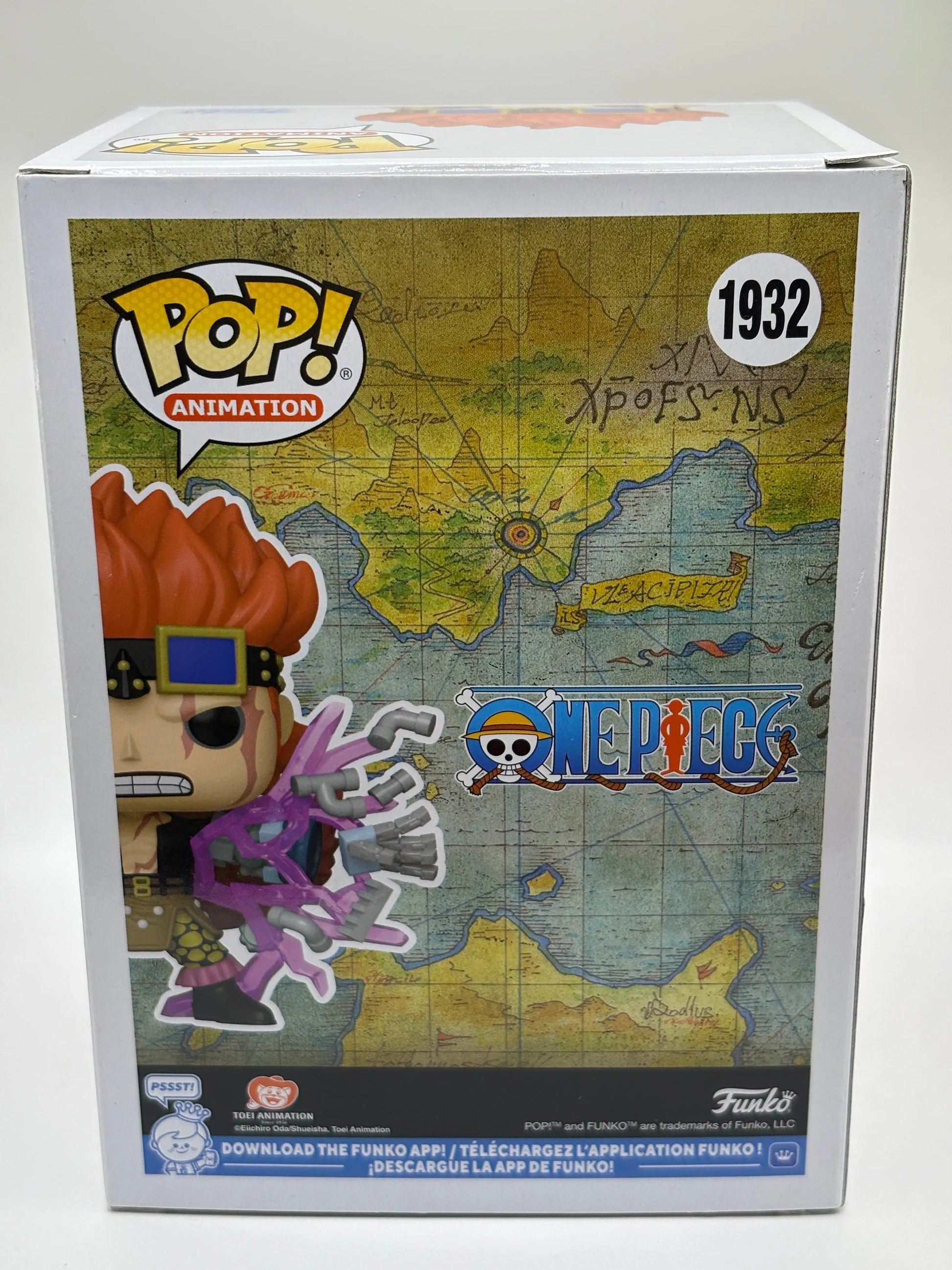 Funko POP! Animation One Piece #1932 Eustass Kid FRENLY BRICKS - Open 7 Days