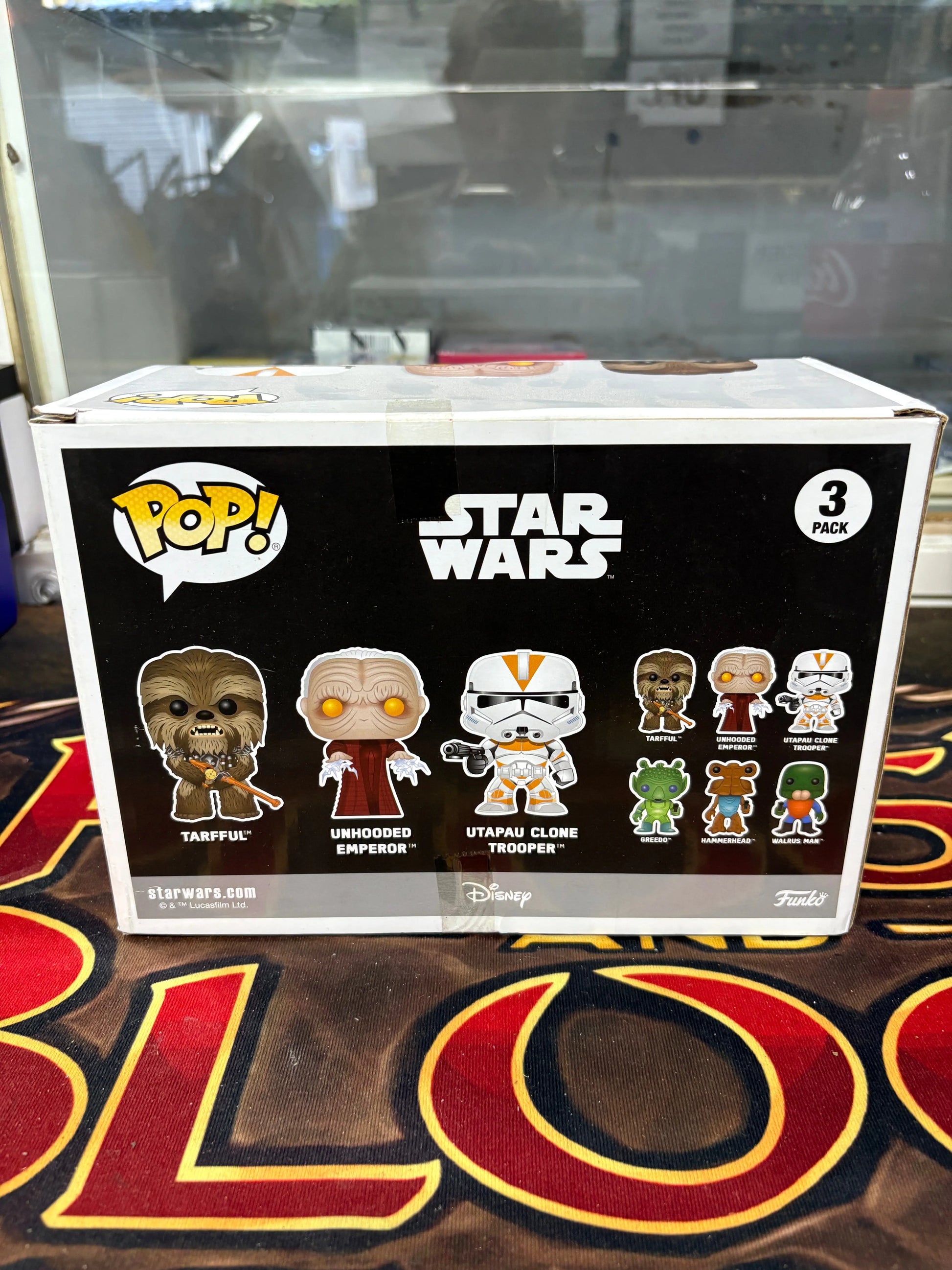 Funko POP! Star Wars Tarfful Unhooded Emperor Utapau Clone Trooper 3-Pack Figure FRENLY BRICKS - Open 7 Days