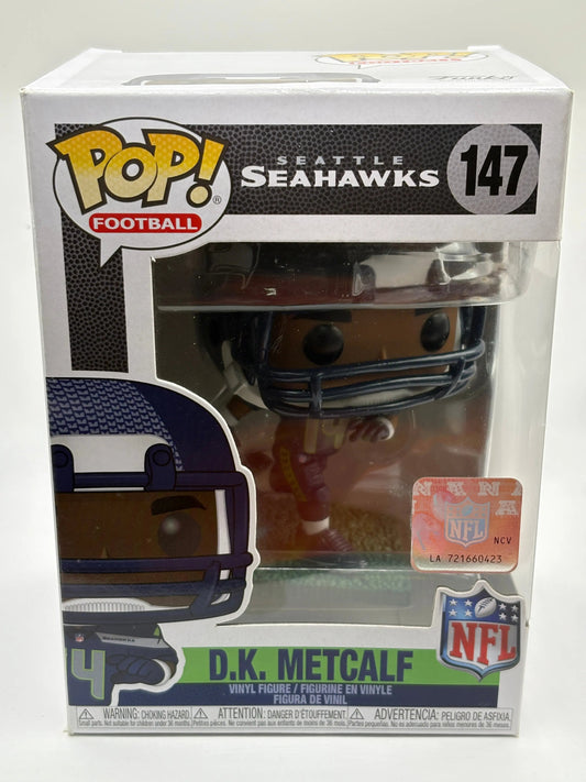 Funko POP! Football Seattle Seahawks #147 D.K. Metcalf FRENLY BRICKS - Open 7 Days