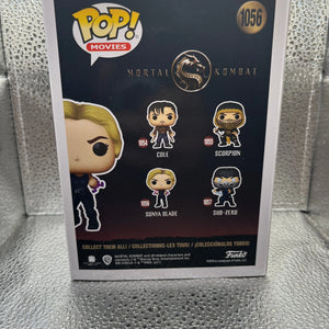 Funko POP - Movies - Mortal Kombat - Sonya Blade #1056 FRENLY BRICKS - Open 7 Days