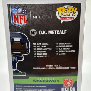 Funko POP! Football Seattle Seahawks #147 D.K. Metcalf FRENLY BRICKS - Open 7 Days
