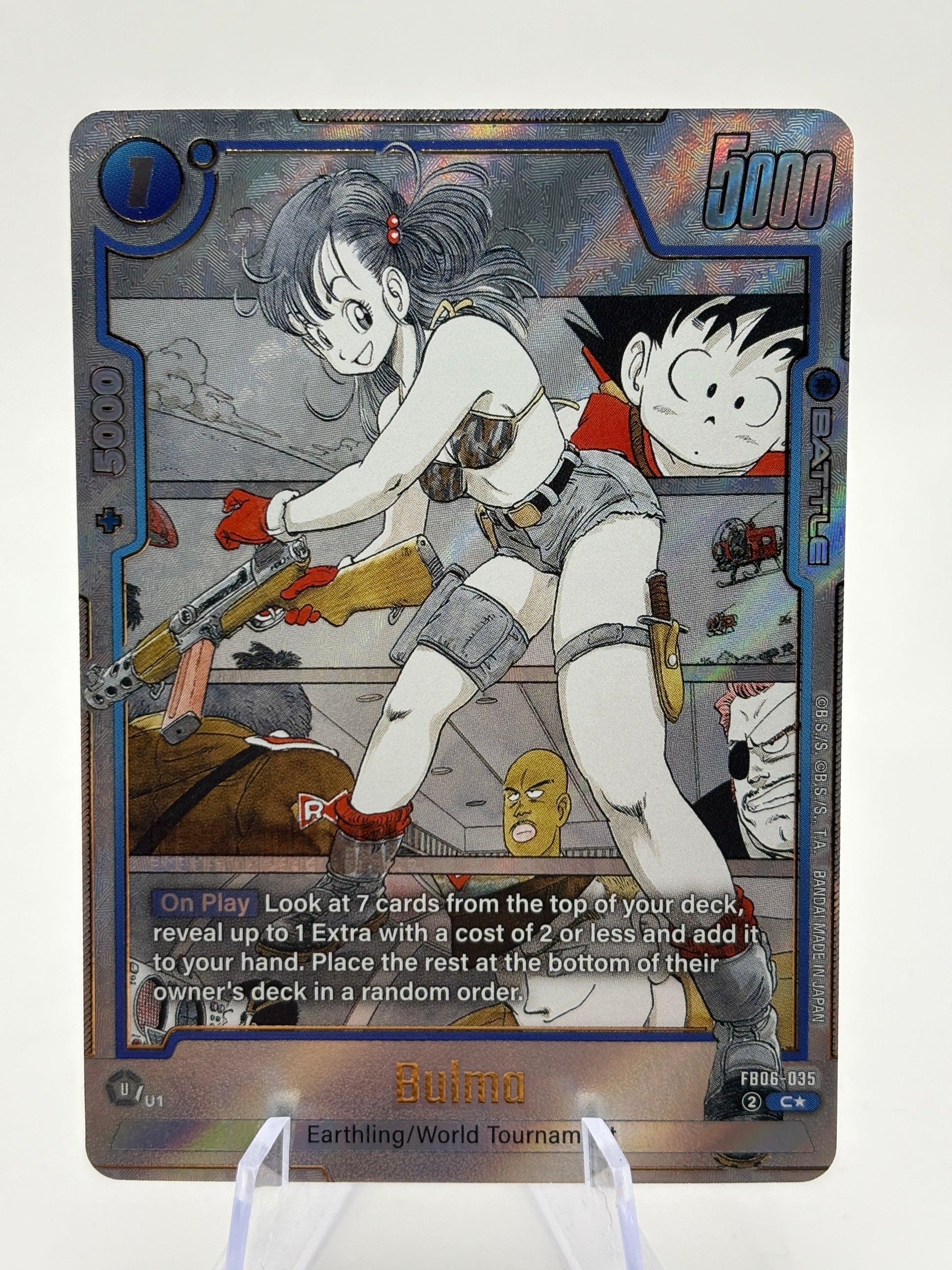 Dragon Ball Super Fusion World - Bulma FB06-035 Manga Common Alt Art NM FRENLY BRICKS - Open 7 Days