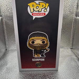 Funko POP - Movies - Mortal Kombat - Scorpion #1058 FRENLY BRICKS - Open 7 Days