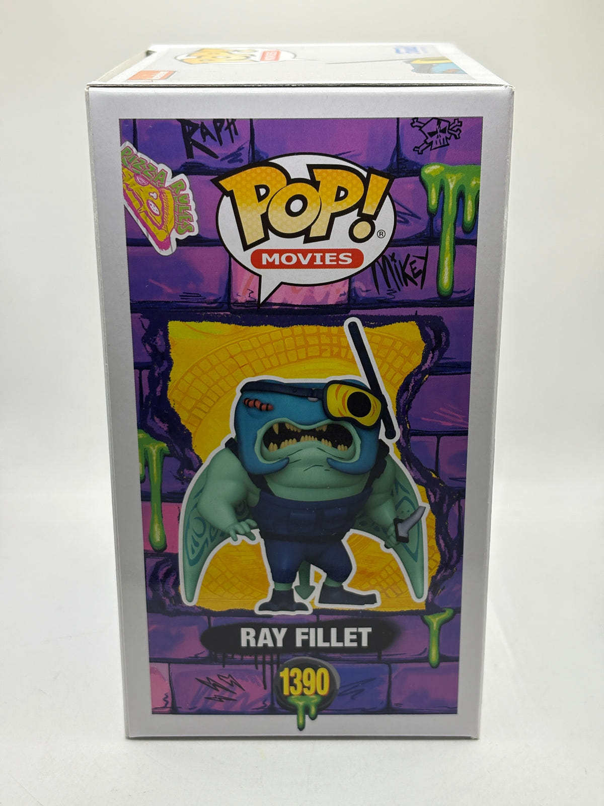 Funko POP! Movies TMNT Mutant Mayhem #1390 Ray Fillet 2023 Fall Con Limited, photo 4 image 4