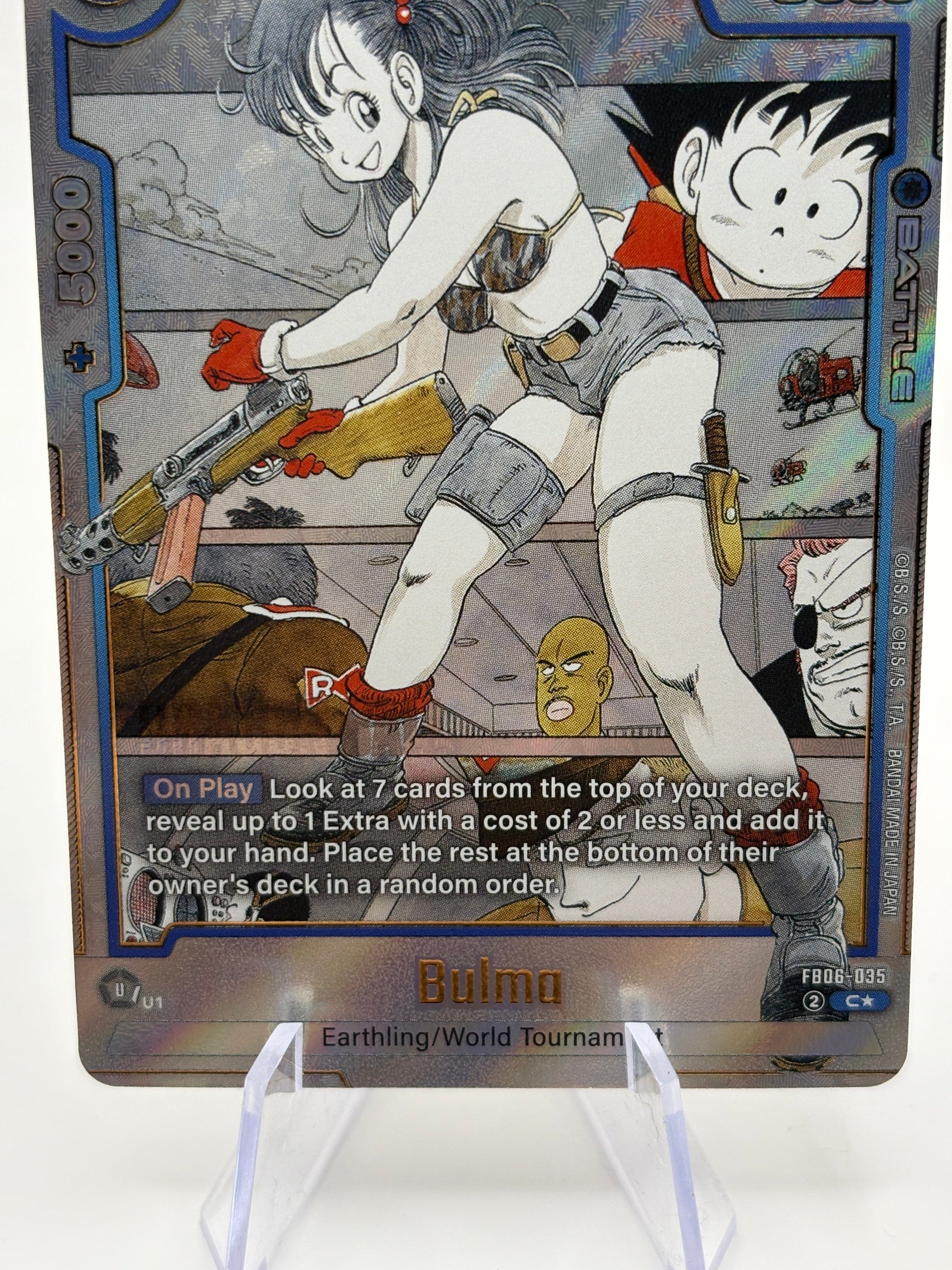 Dragon Ball Super Fusion World - Bulma FB06-035 Manga Common Alt Art NM FRENLY BRICKS - Open 7 Days