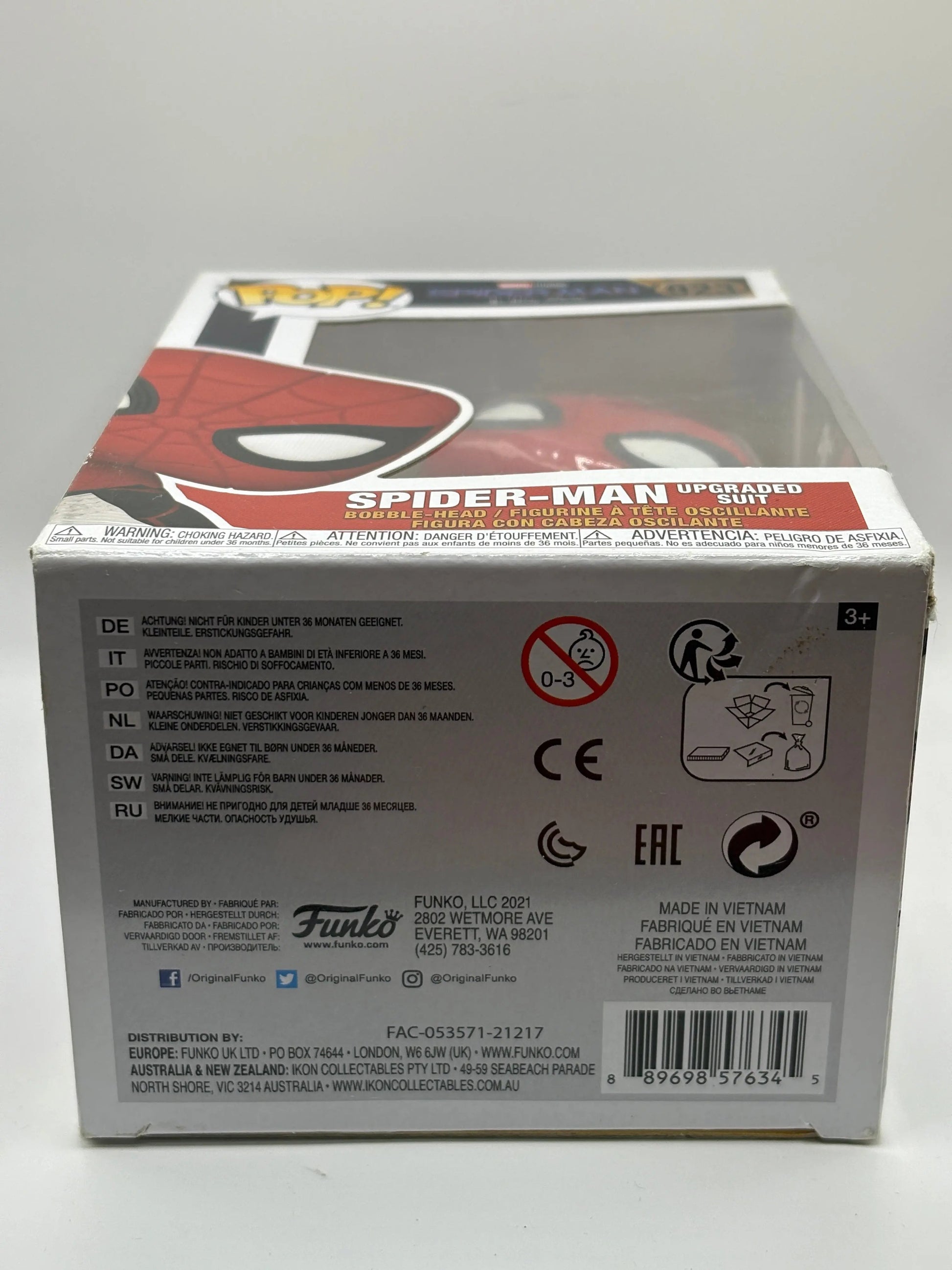 Funko POP! Marvel Spider-man #923 Spider-man Upgraded Suit FRENLY BRICKS - Open 7 Days