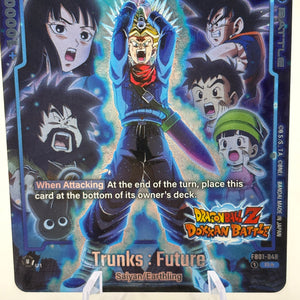 Dragon Ball Super Fusion World - Trunks Future FB01-049 Rare Alt Art Dokkan FRENLY BRICKS - Open 7 Days