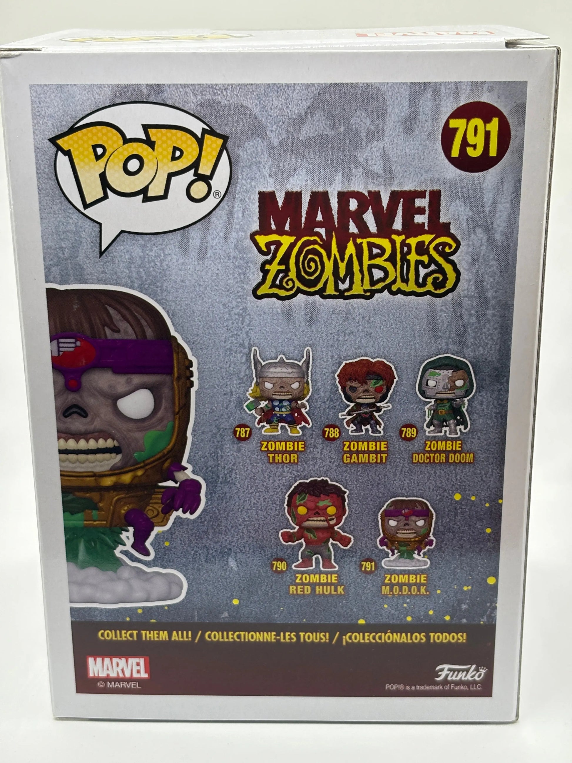 Funko POP! Marvel Zombies #791 Zombie M.O.D.O.K FRENLY BRICKS - Open 7 Days