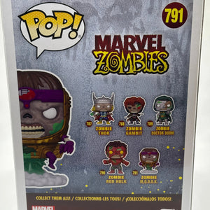 Funko POP! Marvel Zombies #791 Zombie M.O.D.O.K FRENLY BRICKS - Open 7 Days