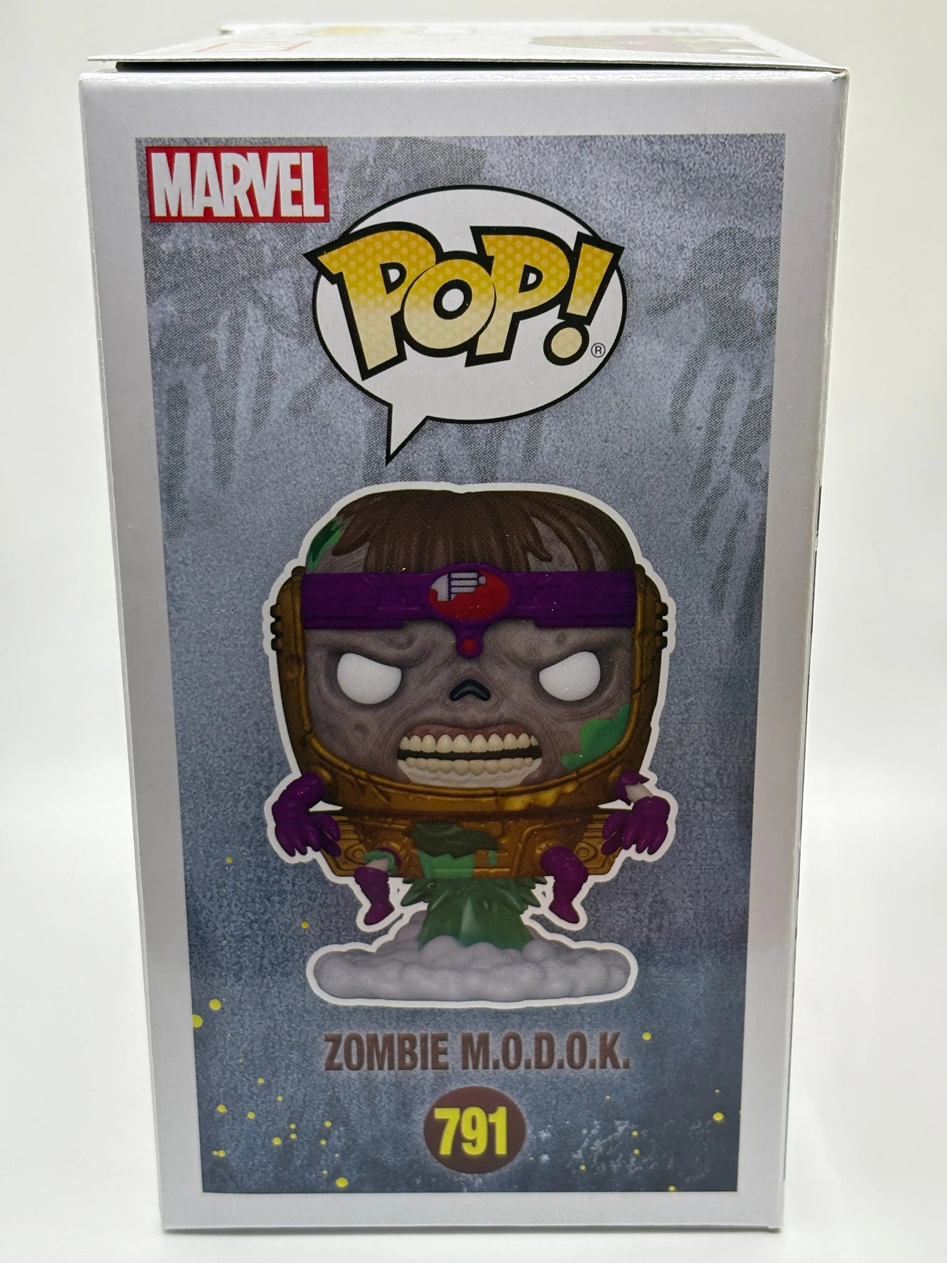 Funko POP! Marvel Zombies #791 Zombie M.O.D.O.K FRENLY BRICKS - Open 7 Days