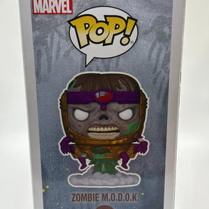 Funko POP! Marvel Zombies #791 Zombie M.O.D.O.K FRENLY BRICKS - Open 7 Days