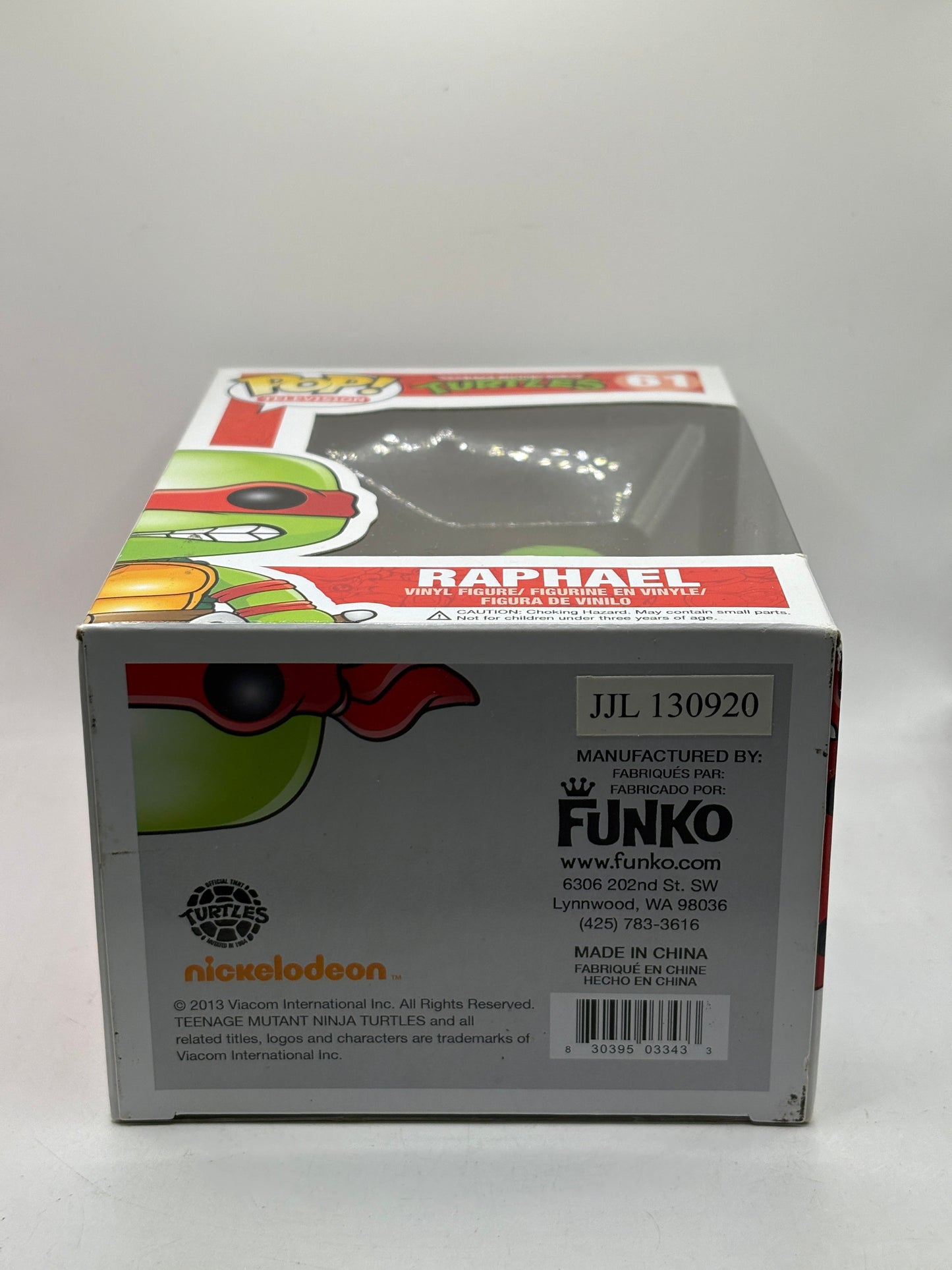Funko POP! Television TMNT #61 Raphael Vinyl Figure FRENLY BRICKS - Open 7 Days