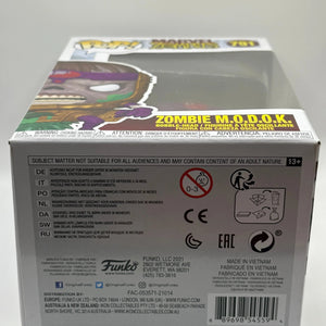 Funko POP! Marvel Zombies #791 Zombie M.O.D.O.K FRENLY BRICKS - Open 7 Days