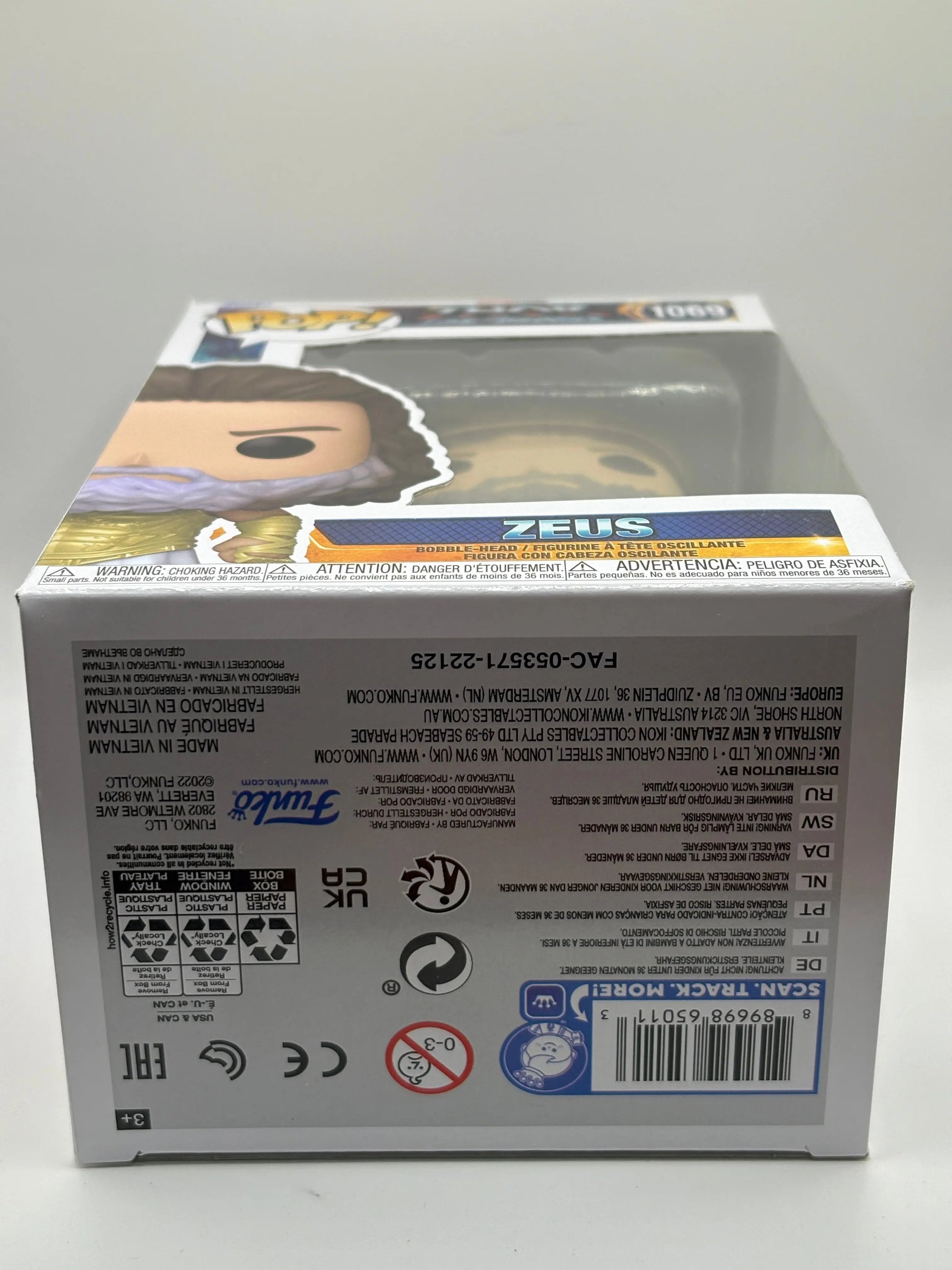 Funko POP! Marvel Thor Love and Thunder #1069 Zeus FRENLY BRICKS - Open 7 Days