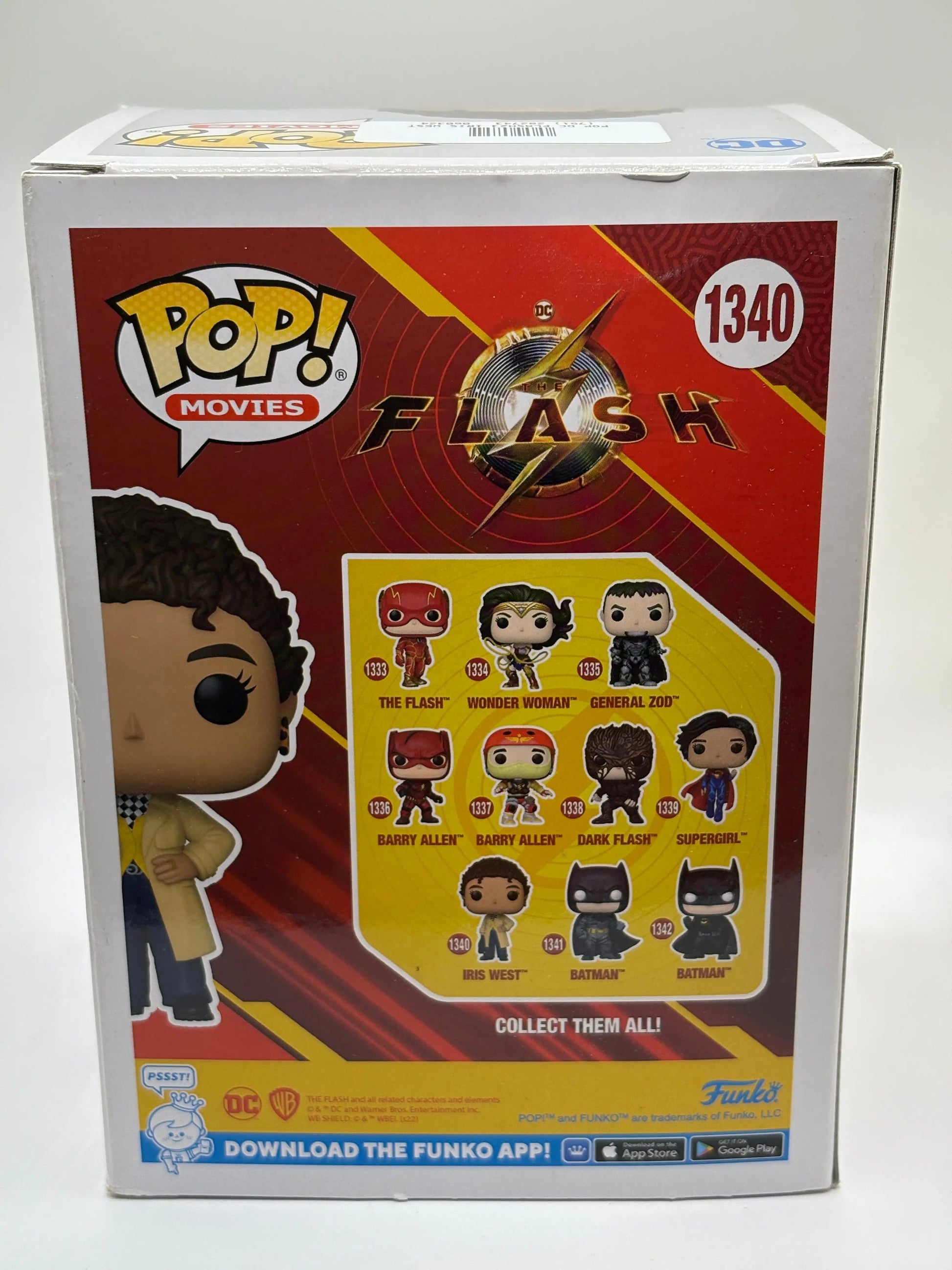 Funko POP! Movies DC The Flash #1340 Iris West FRENLY BRICKS - Open 7 Days