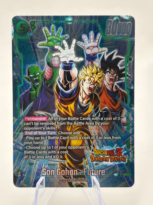 Dragon Ball Super Fusion World - Son Gohan : Future FB02-089 SR Alt Art NM FRENLY BRICKS - Open 7 Days