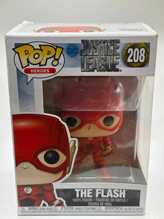 Funko POP! Heroes DC Justice League #208 The Flash FRENLY BRICKS - Open 7 Days