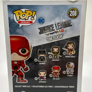 Funko POP! Heroes DC Justice League #208 The Flash FRENLY BRICKS - Open 7 Days
