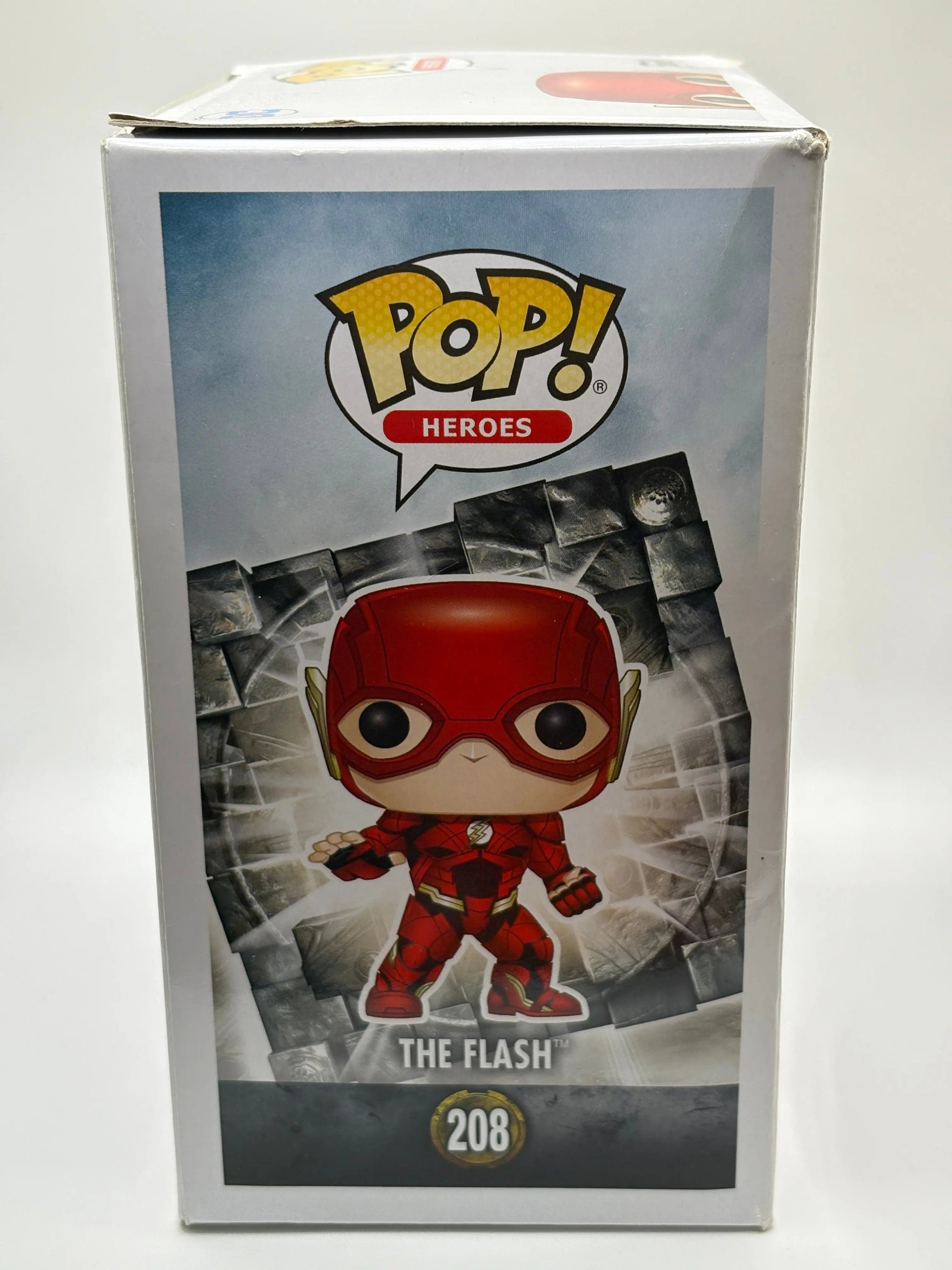 Funko POP! Heroes DC Justice League #208 The Flash FRENLY BRICKS - Open 7 Days