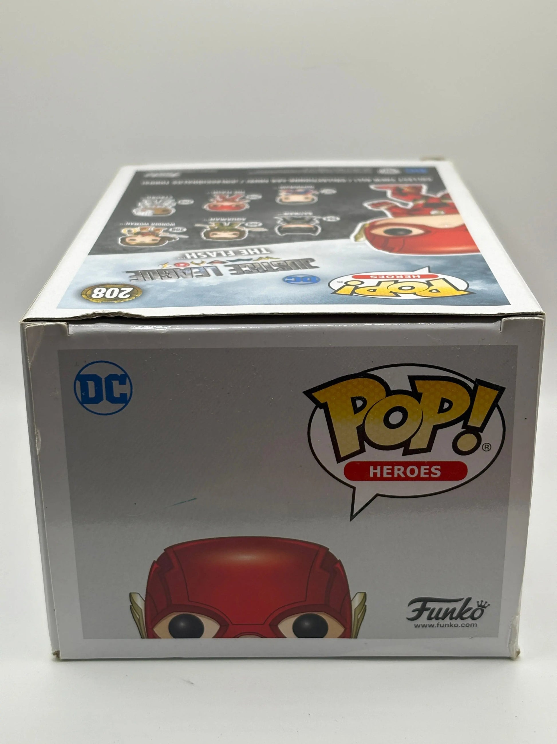 Funko POP! Heroes DC Justice League #208 The Flash FRENLY BRICKS - Open 7 Days