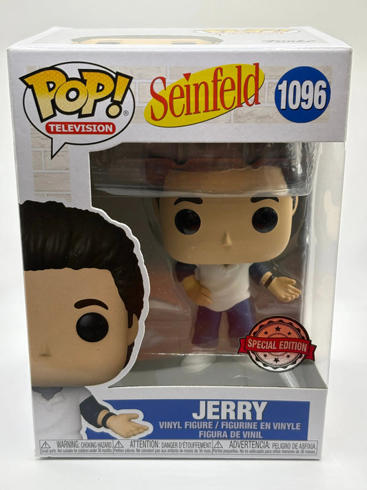 Funko POP! Television Seinfeld #1096 Jerry Special Edition FRENLY BRICKS - Open 7 Days