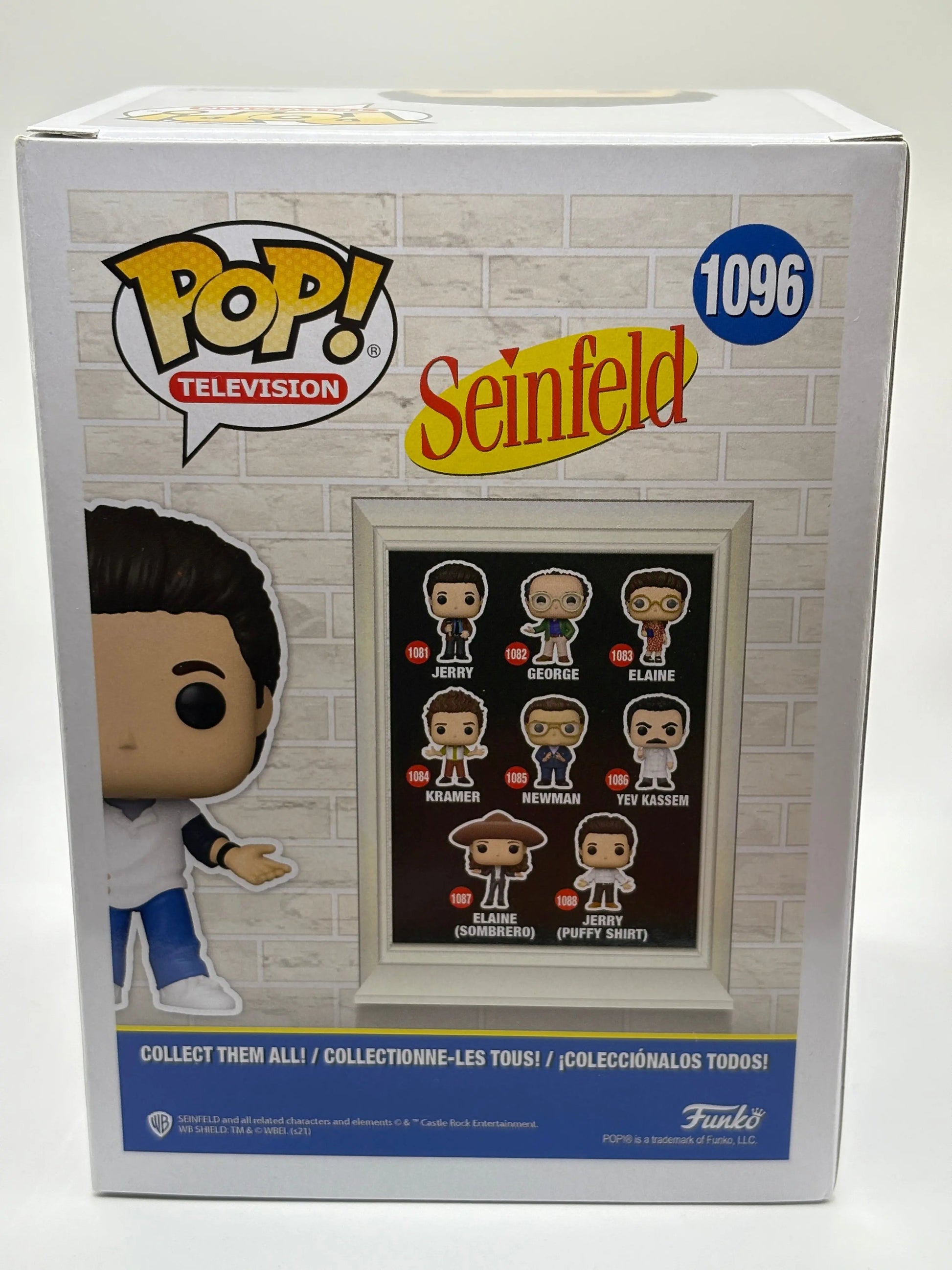 Funko POP! Television Seinfeld #1096 Jerry Special Edition FRENLY BRICKS - Open 7 Days