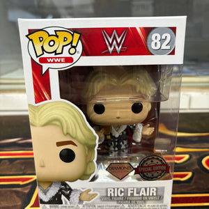 Funko POP! WWE Ric Flair #82 [Diamond Glitter] Exclusive FRENLY BRICKS - Open 7 Days