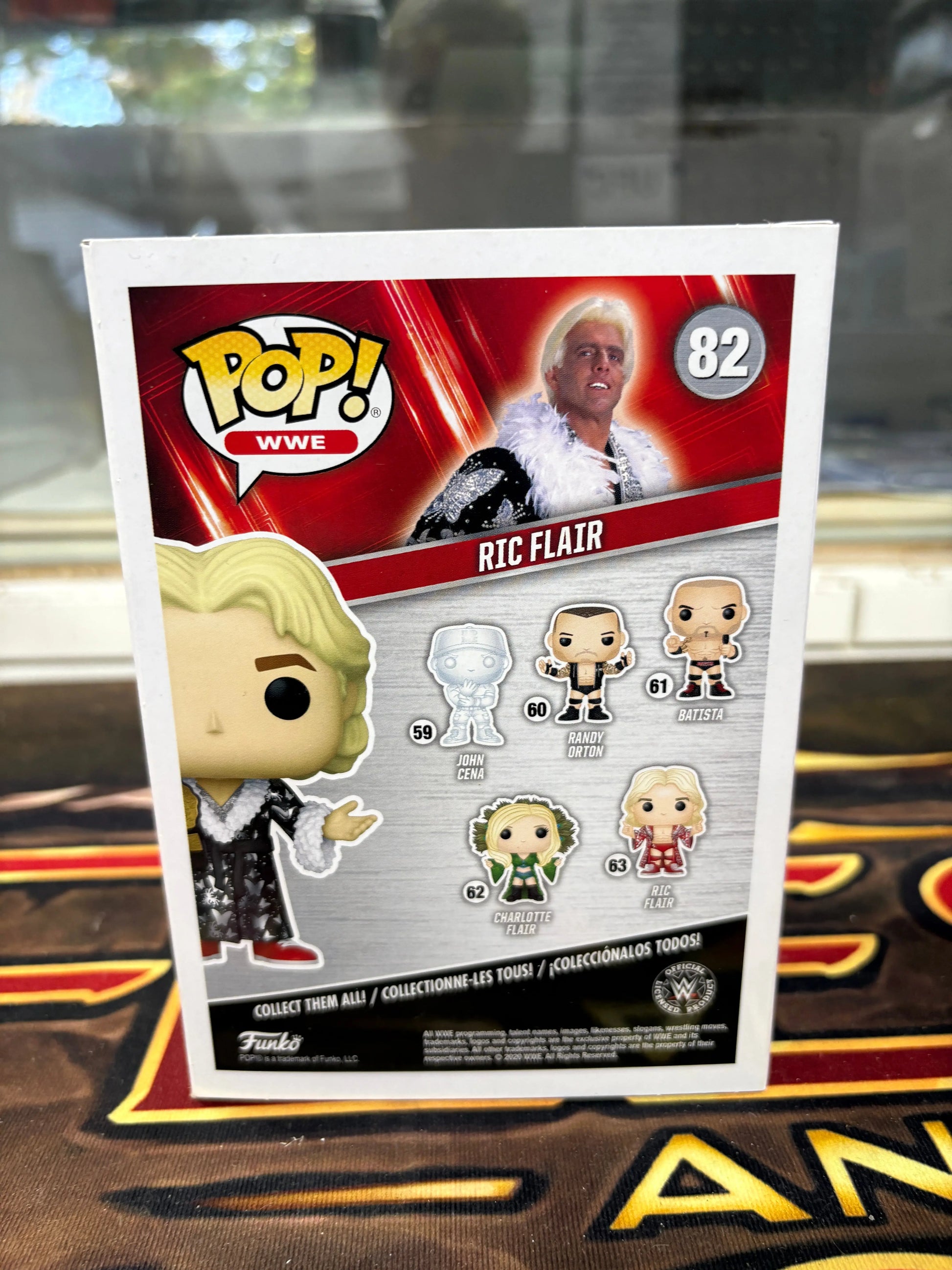 Funko POP! WWE Ric Flair #82 [Diamond Glitter] Exclusive FRENLY BRICKS - Open 7 Days
