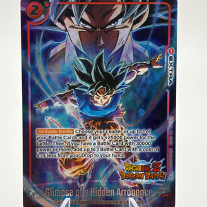 Dragon Ball Super Fusion World - Glimpse of a Hidden Arrogance FB02-035 Alt Art FRENLY BRICKS - Open 7 Days