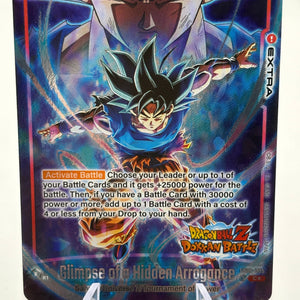 Dragon Ball Super Fusion World - Glimpse of a Hidden Arrogance FB02-035 Alt Art FRENLY BRICKS - Open 7 Days