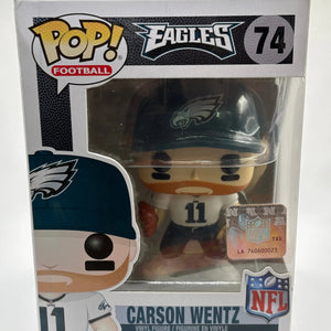 Funko POP! Football Eagles #74 Carson Wentz FRENLY BRICKS - Open 7 Days